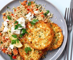 couscous courgettekoekjes