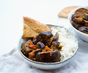 aubergine curry