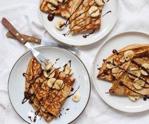 Crêpes banaan chocola