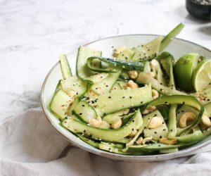 Thaise komkommersalade